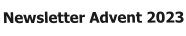 Newsletter Advent 2023